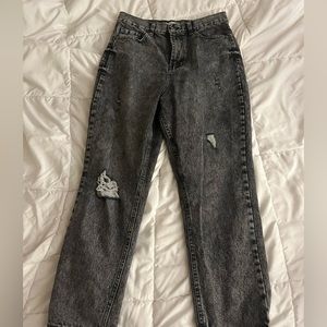 High Waisted Mom Jeans